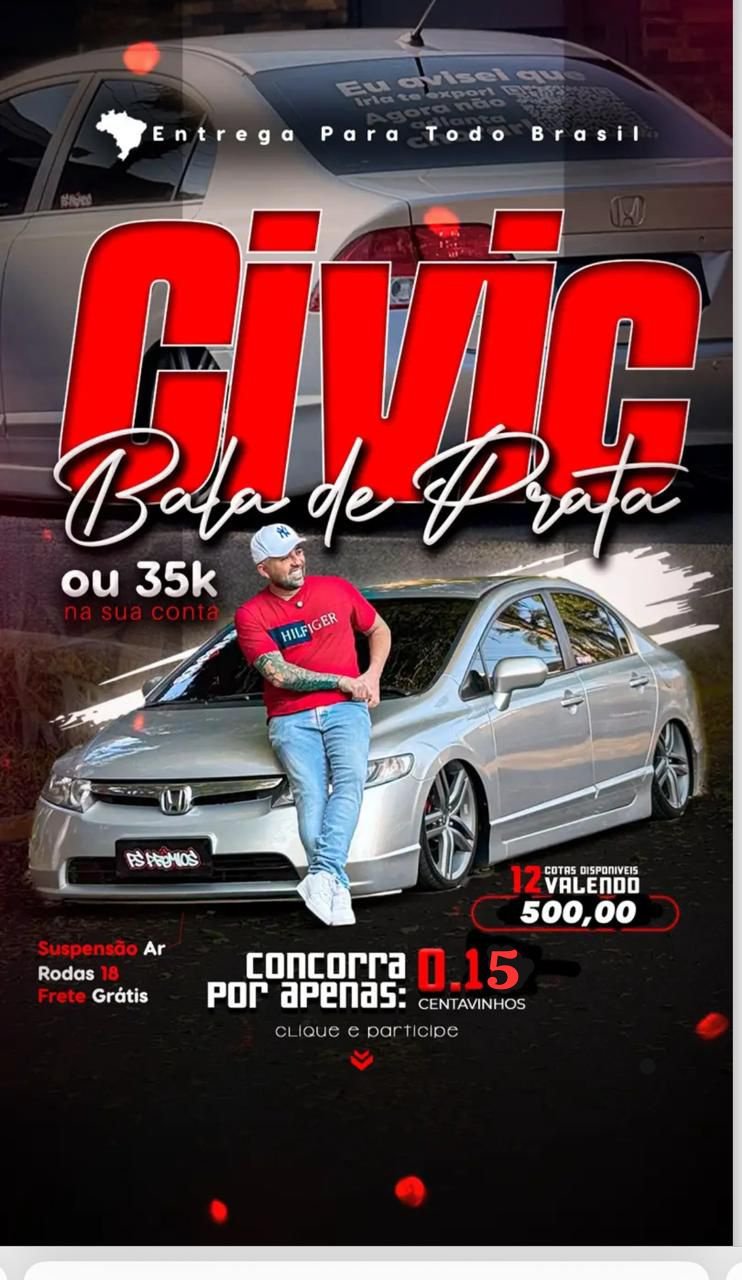Civic Bala de prata 🩶